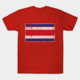 Vintage Costa Rica Flag Costa Rican Tico T-Shirt